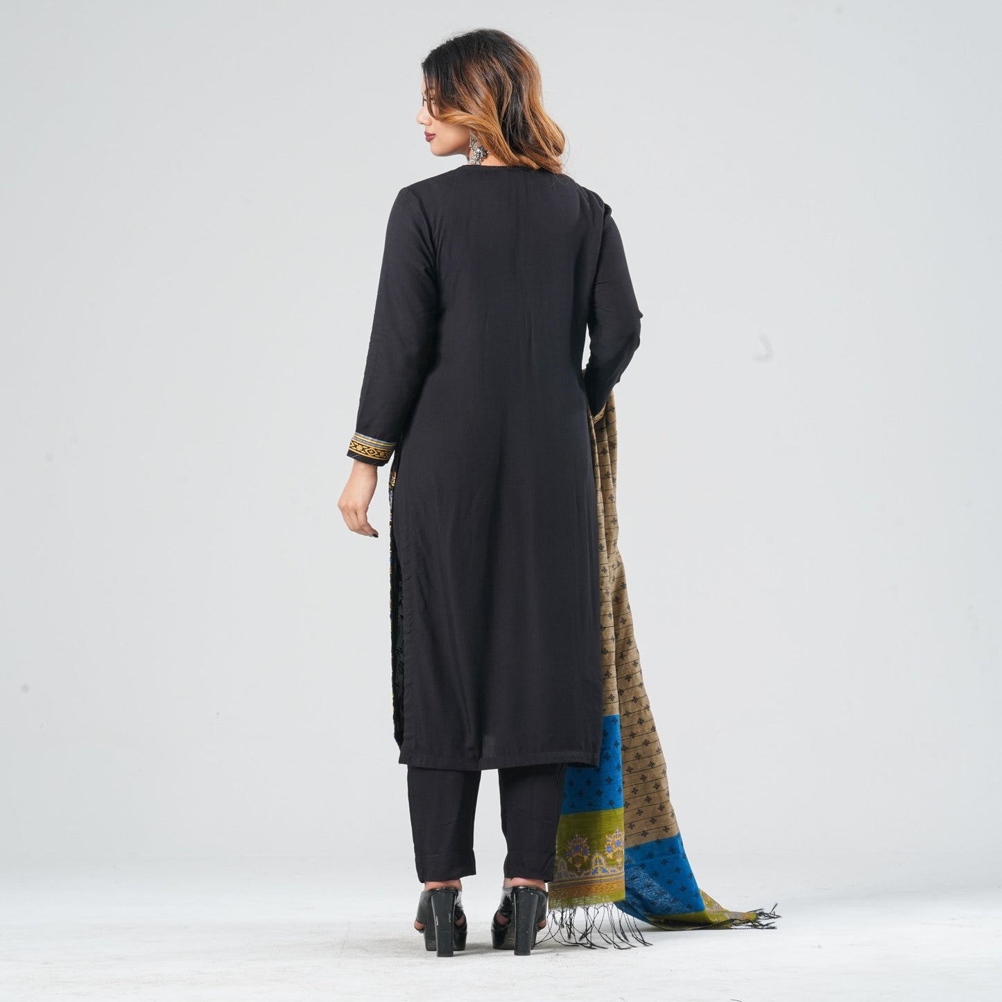 Women Viscose Three Piece Set