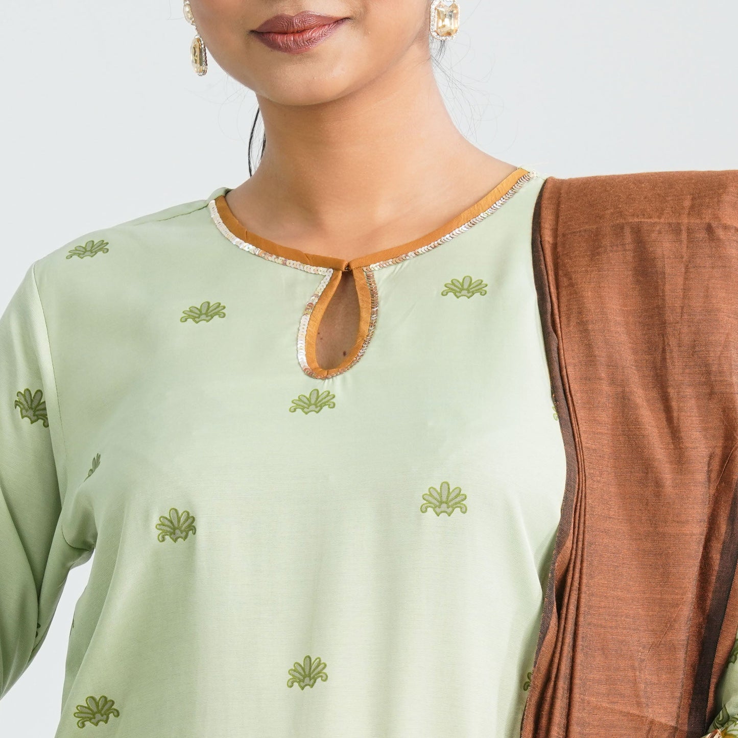 Women’s Blended Silk Three Piece Set