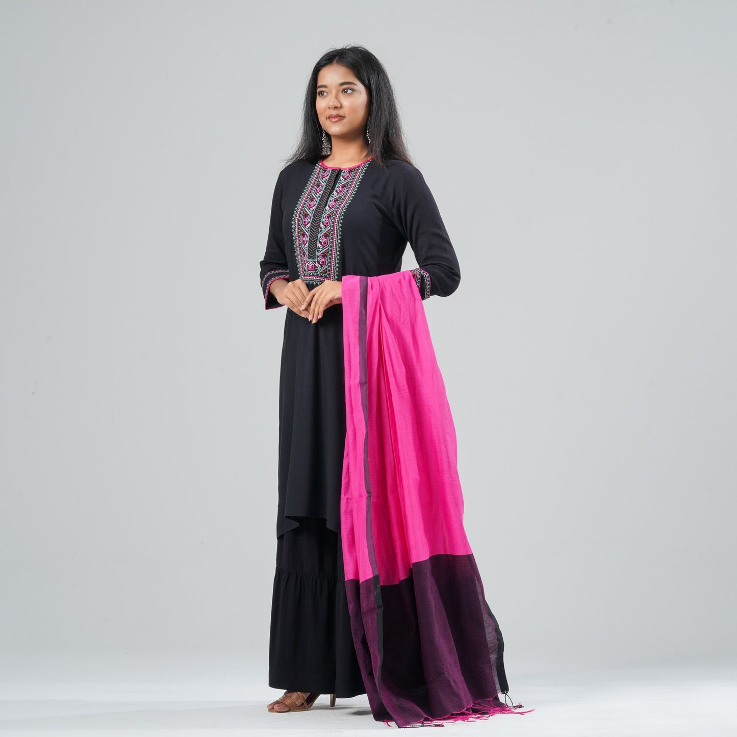 Women Cotton Three Piece Set