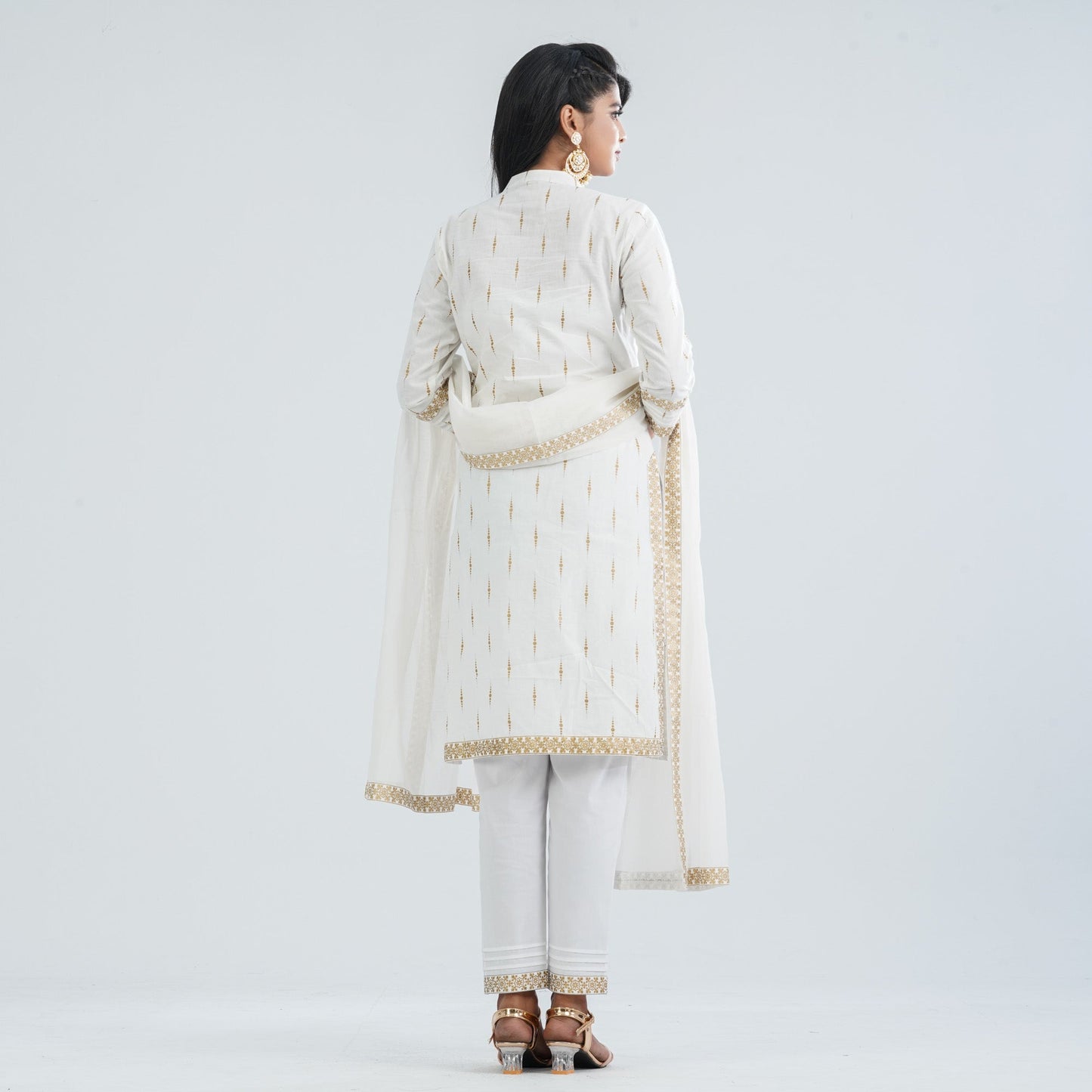 Women’s Blended Cotton Three Piece  Set