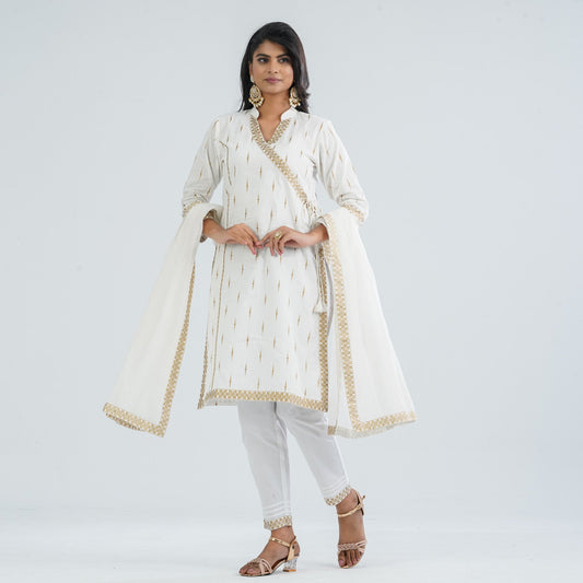 Women’s Blended Cotton Three Piece  Set