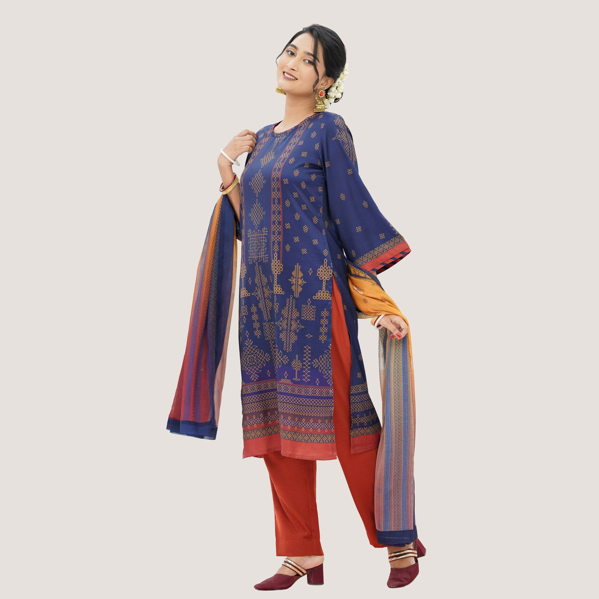 Womens Navy 3-Piece