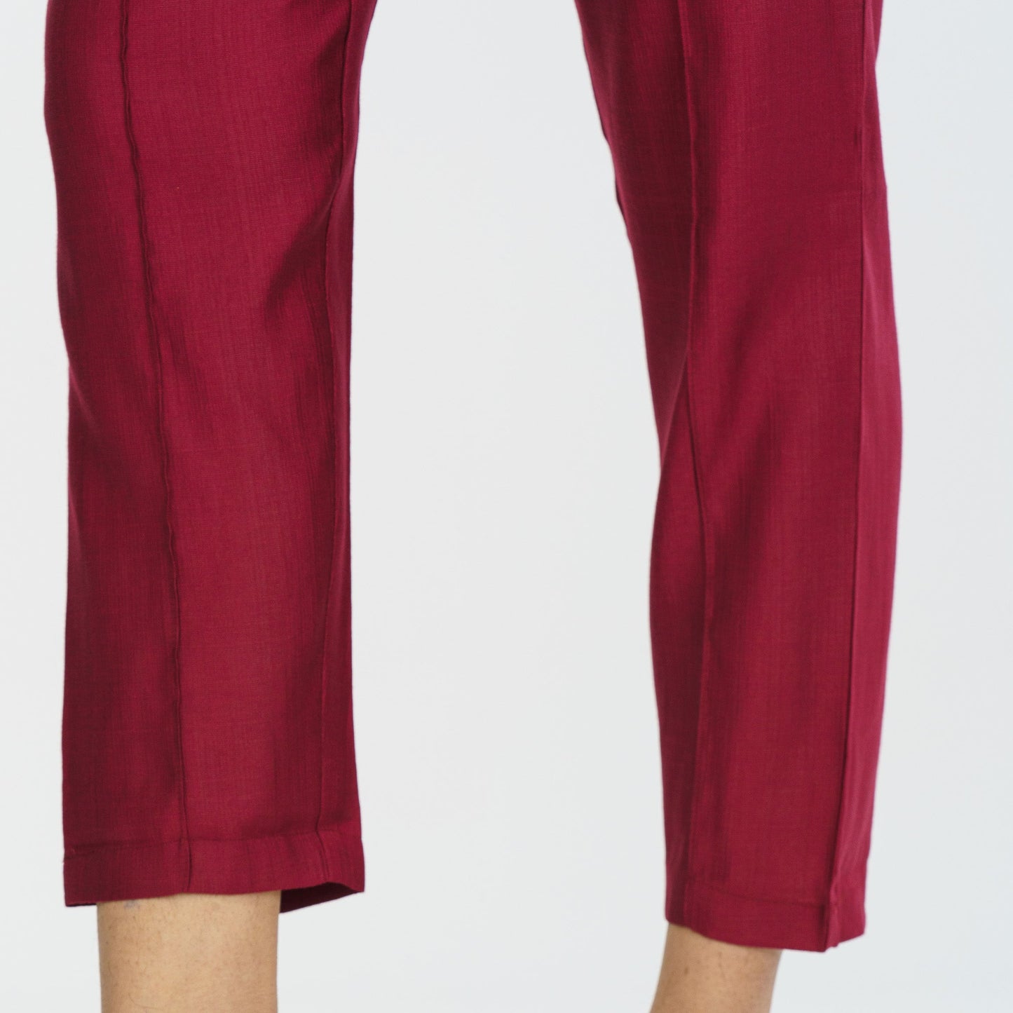 Womens Ethnic Maroon Bottom