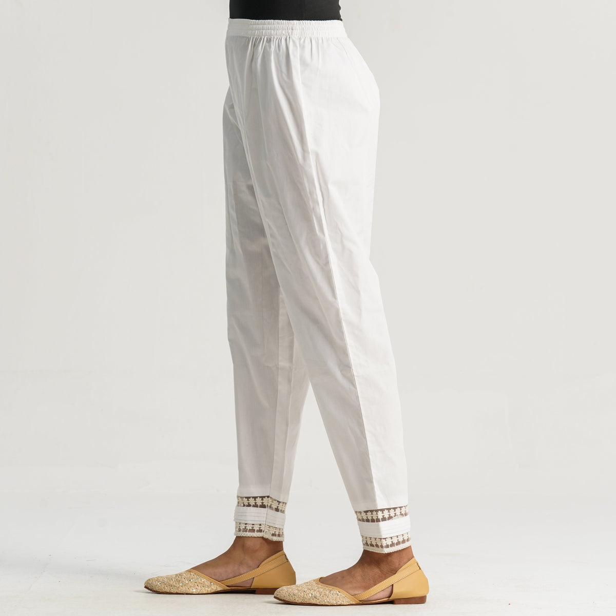 Womens White Bottom
