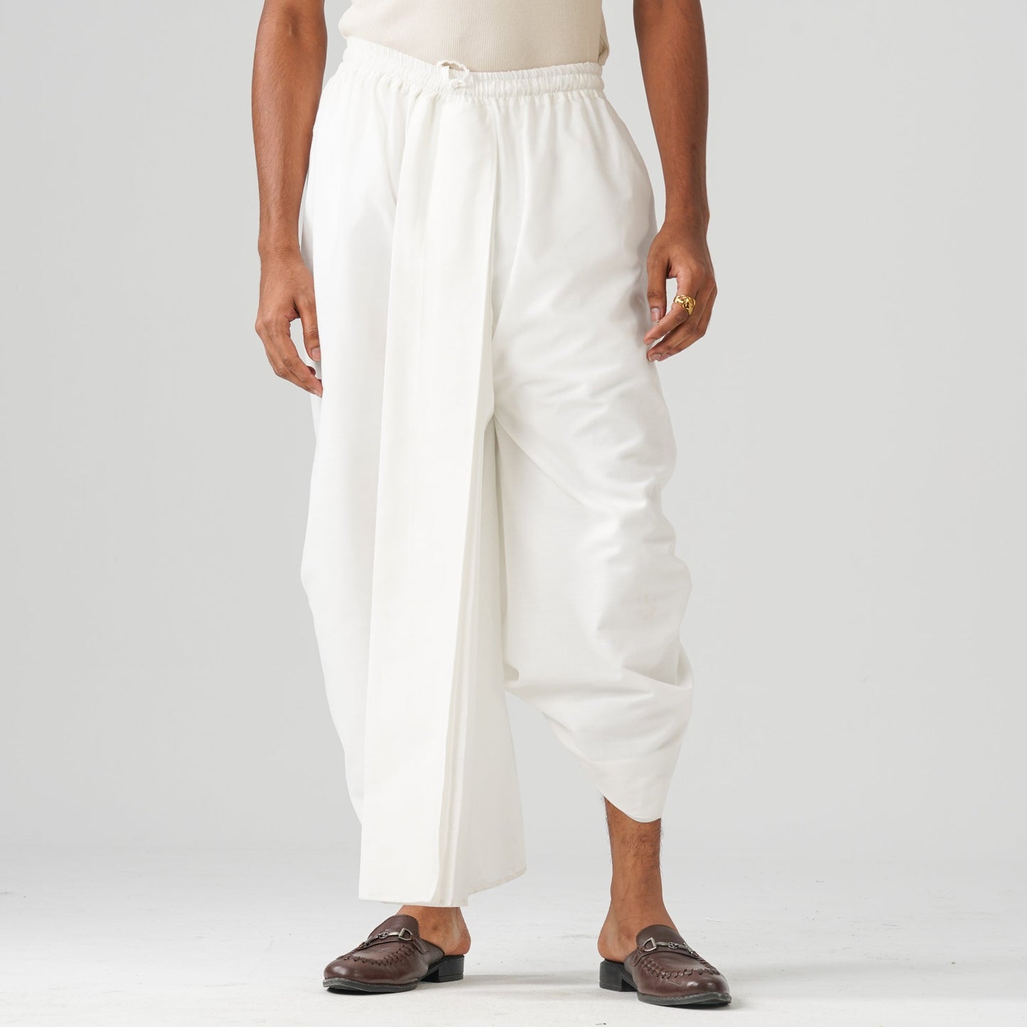 Mens White Dhoti