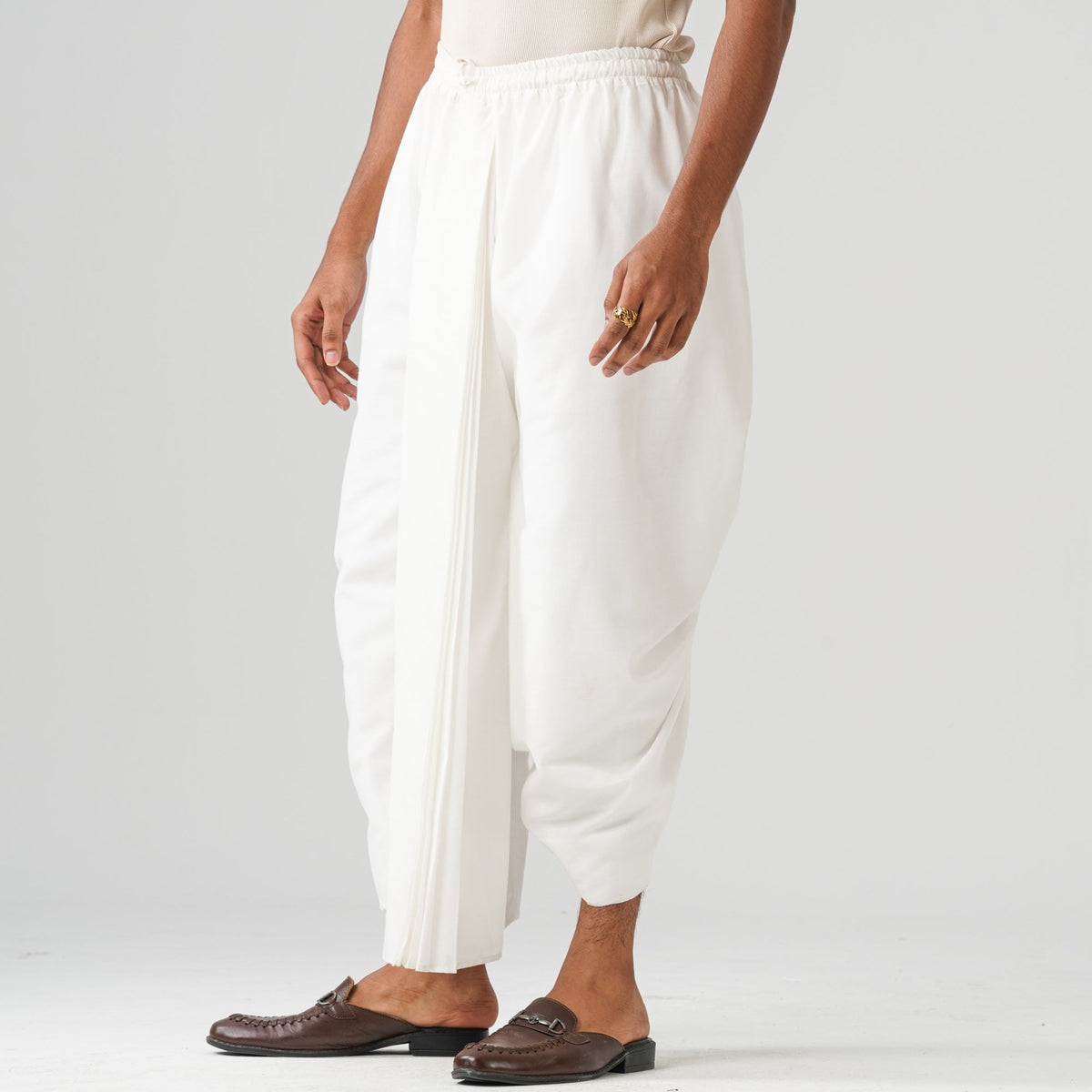 Mens White Dhoti