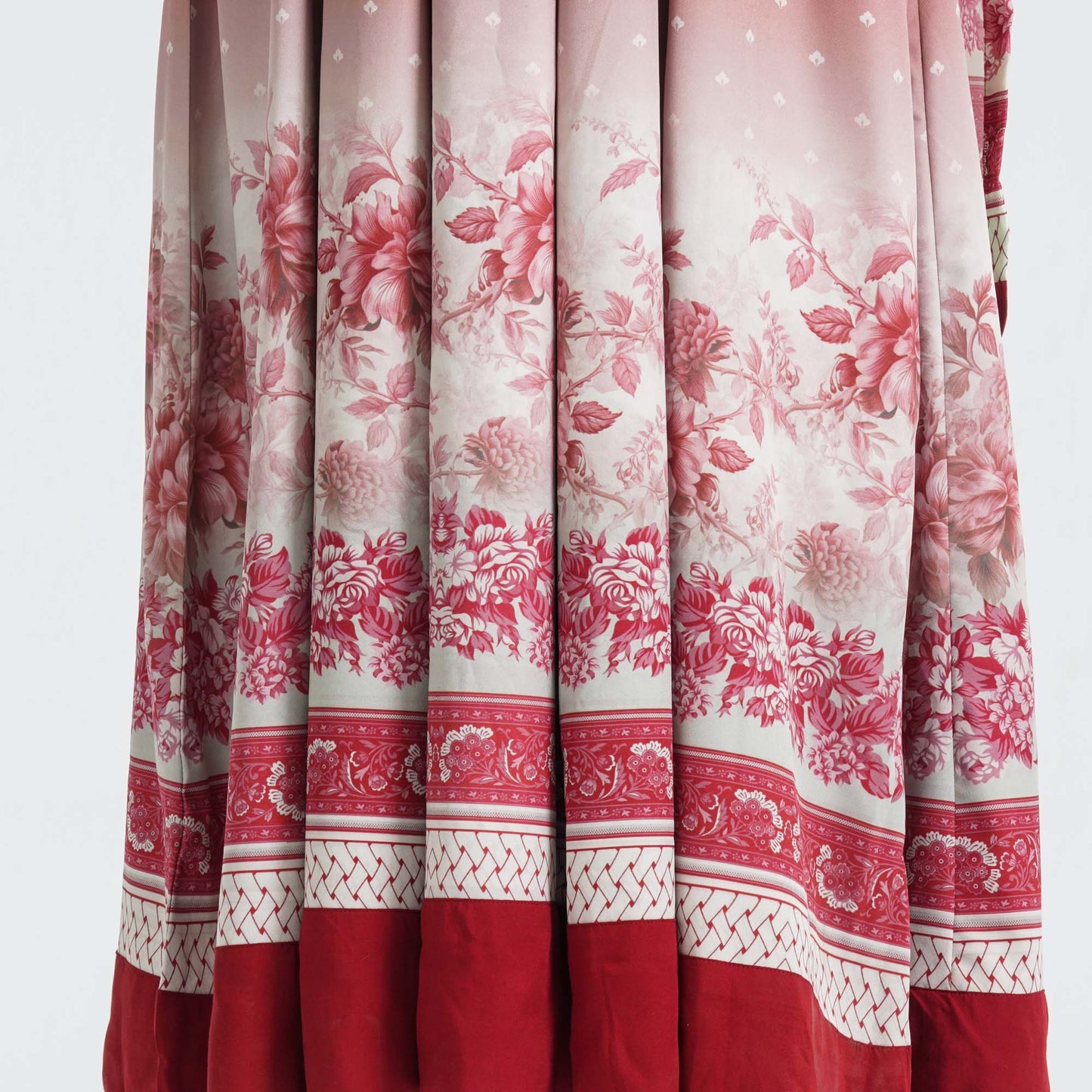 Women's Crinkle Georgette Gown