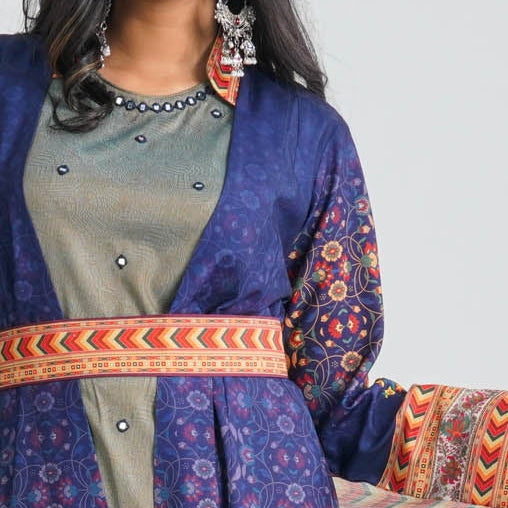Women's Blended Silk Gown