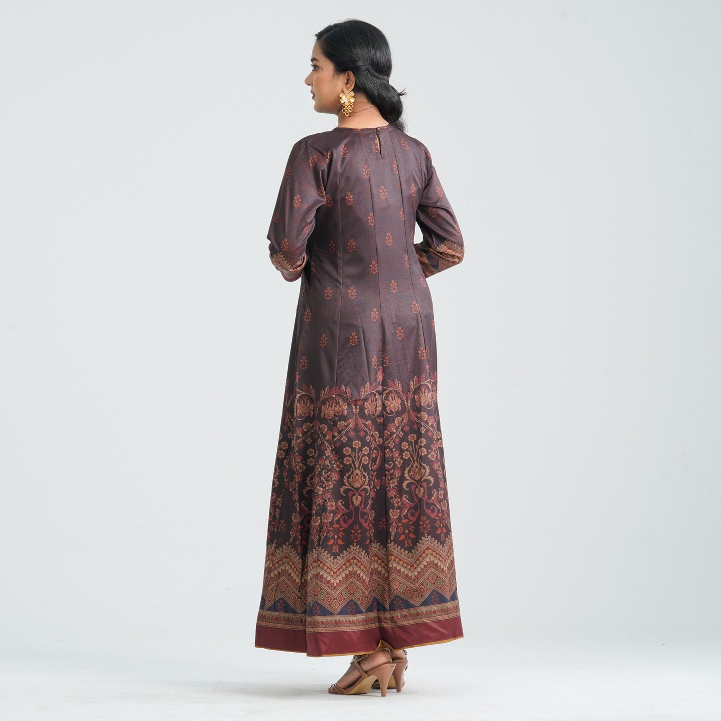 Women Crepe Georgette Gown