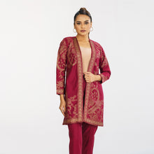 Load image into Gallery viewer, ETHNIC JACKET-MAROON
