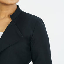 Load image into Gallery viewer, Women&#39;s Ethnic Black Cotton Jacket
