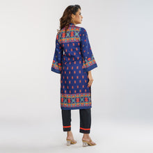 Load image into Gallery viewer, Women&#39;s Navy Ethnic Kurti
