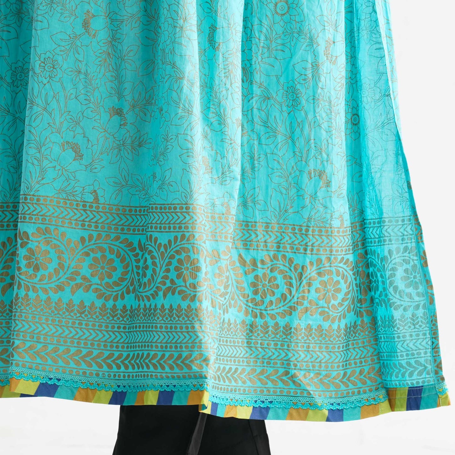 Womenâ€™s Premium Pastel Anarkali Kurti