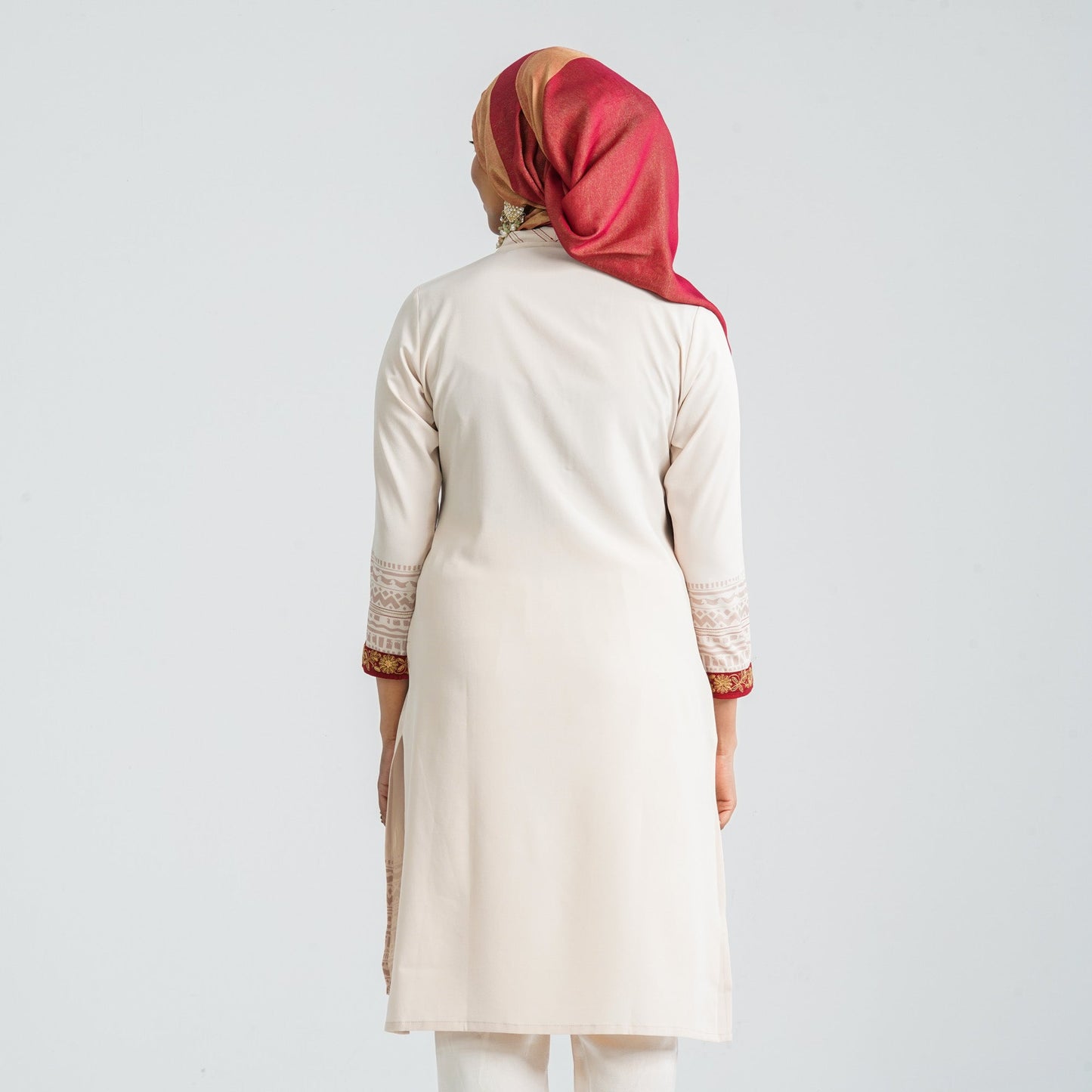 Women Blended Silk Kurti