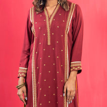 Load image into Gallery viewer, Ladies Kurti- Maroon
