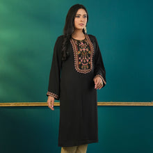 Load image into Gallery viewer, ETHNIC HIGH RANGE KURTI-BLACK
