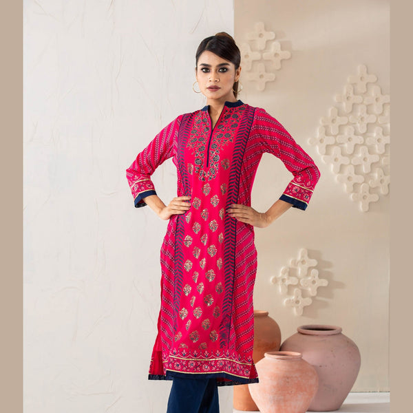 Women’s Magenta Kurti