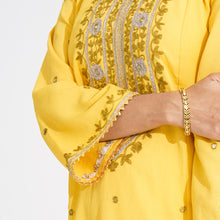 Load image into Gallery viewer, Women Yellow Kurti
