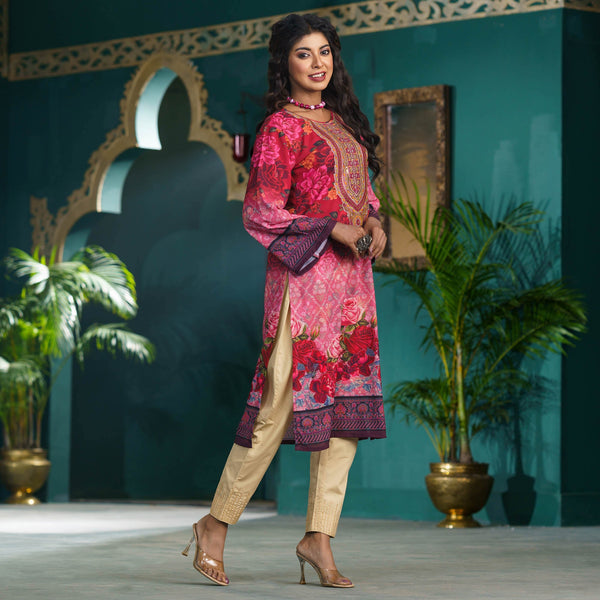 ETHNIC PREMIUM KURTI-MULTI COLOR