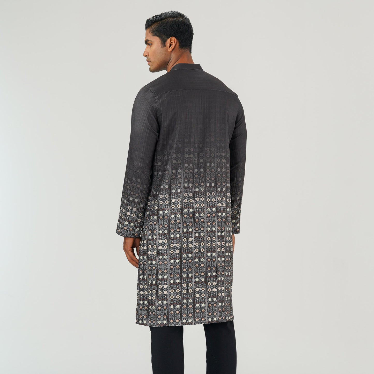 Mens Army Green Panjabi