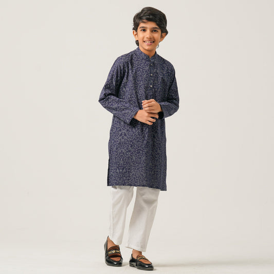 Boys Navy Panjabi