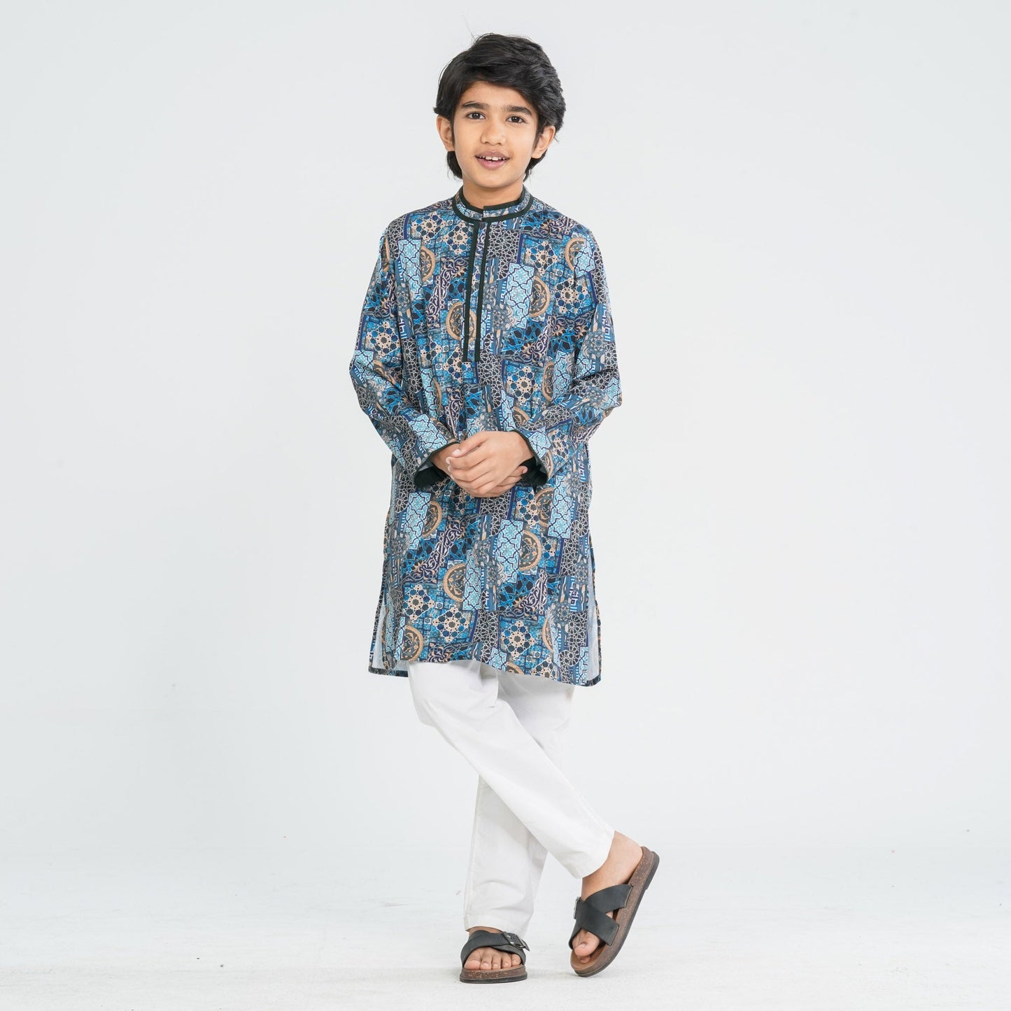 Boy’s Blended Cotton Panjabi