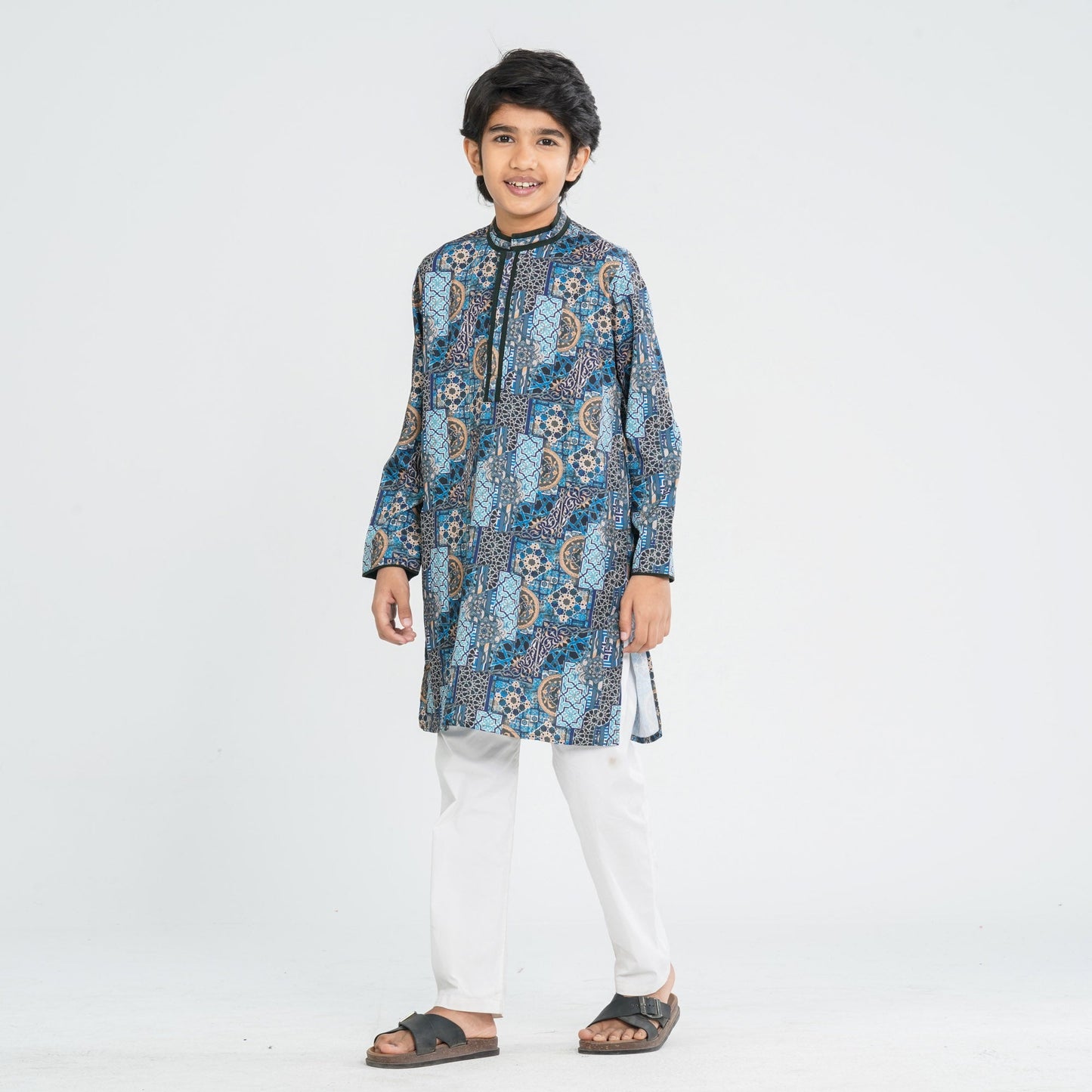 Boy’s Blended Cotton Panjabi