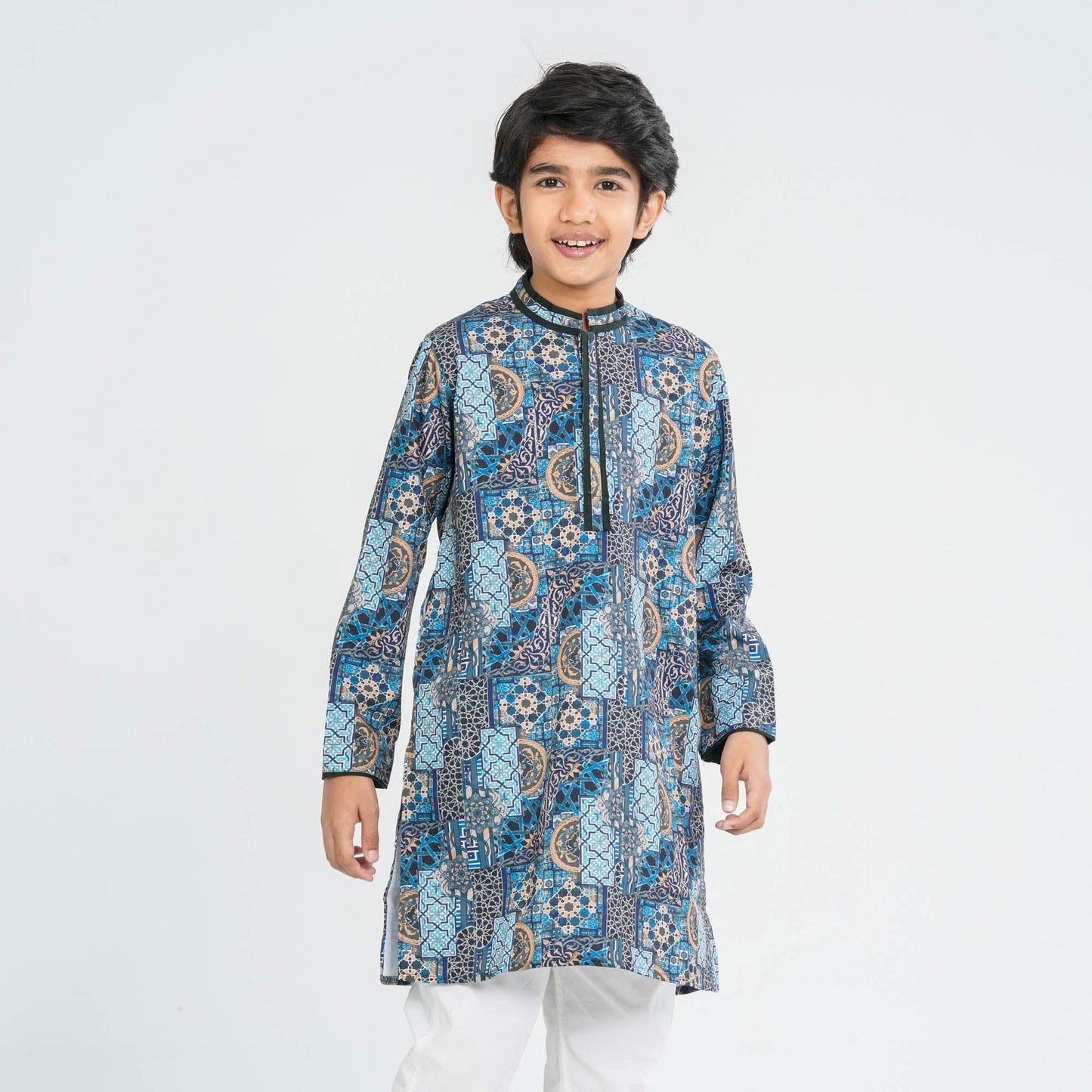 Boy’s Blended Cotton Panjabi