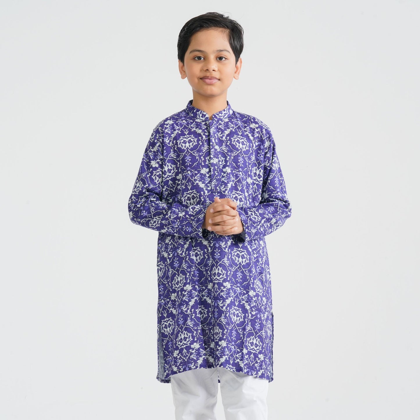 Boy’s Purple Panjabi