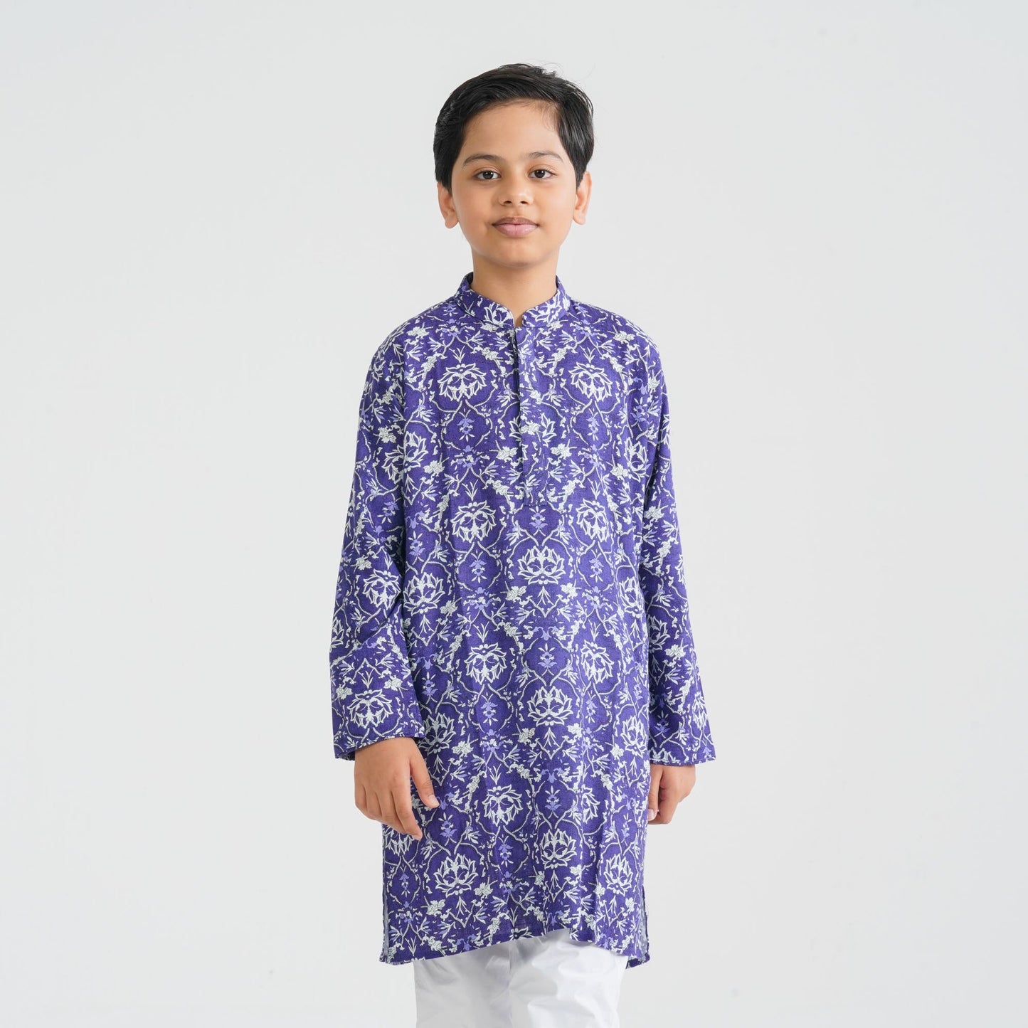 Boy’s Purple Panjabi