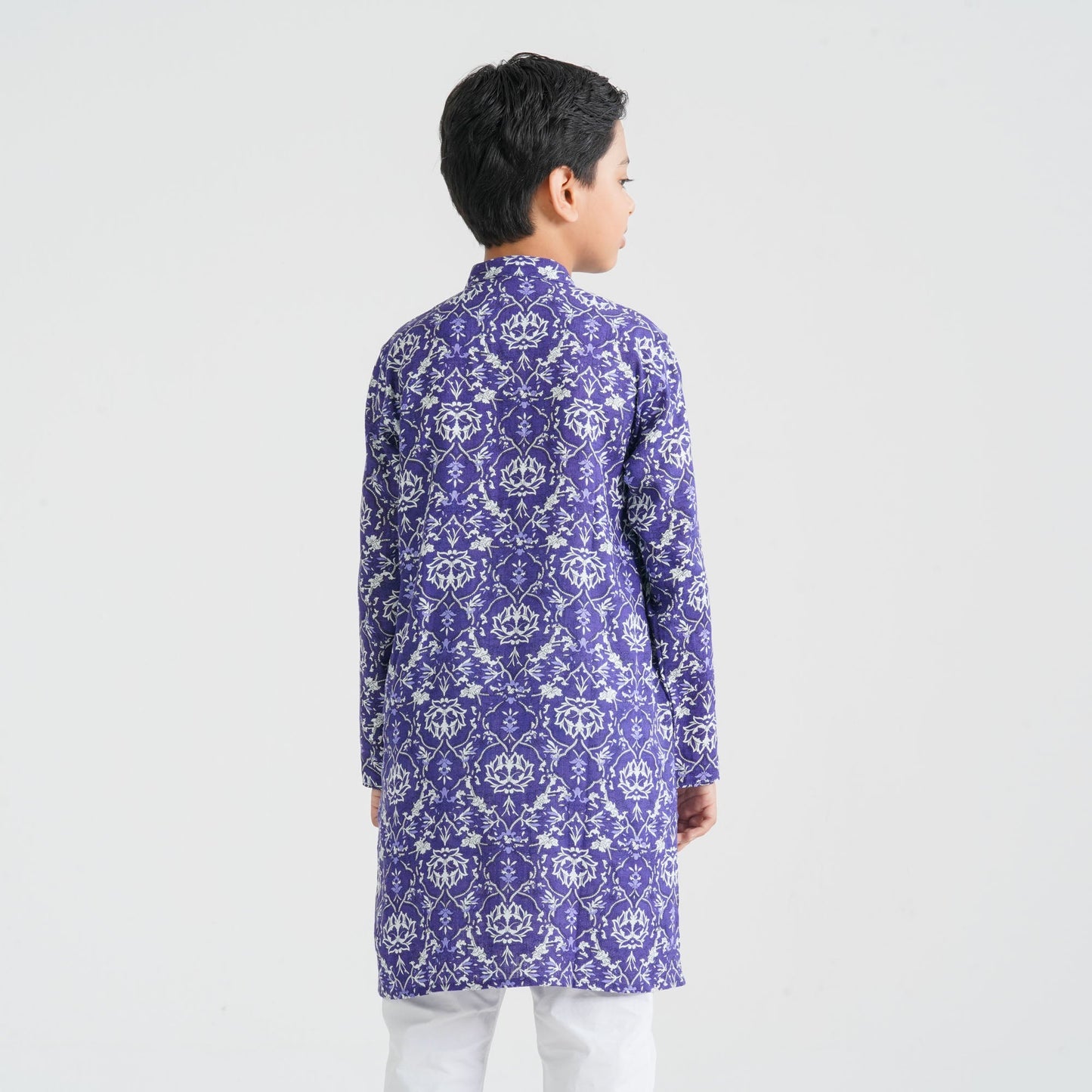 Boy’s Purple Panjabi