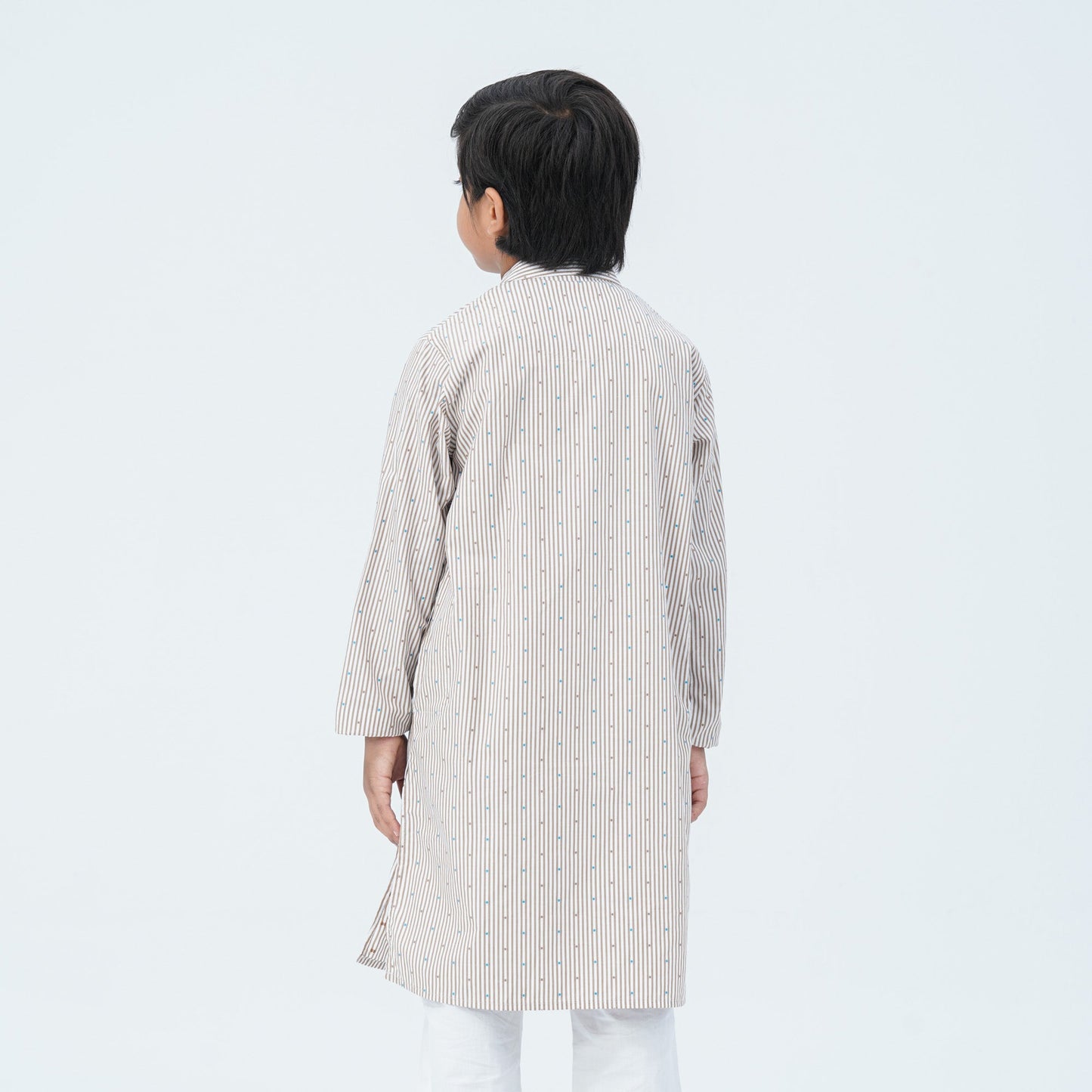 Boy's Cotton Beige Panjabi