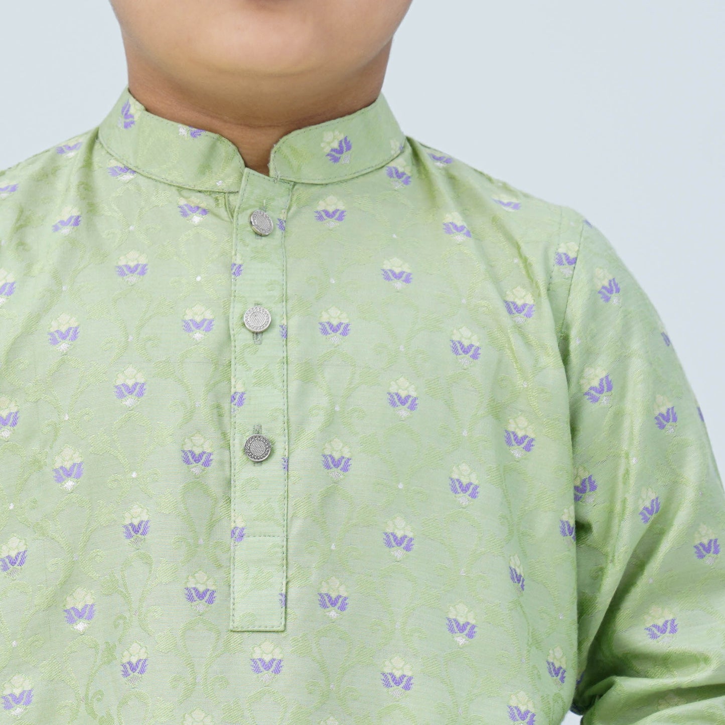 Boy's Cotton Green Panjabi