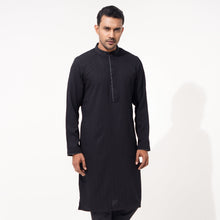 Load image into Gallery viewer, Men Black Panjabi
