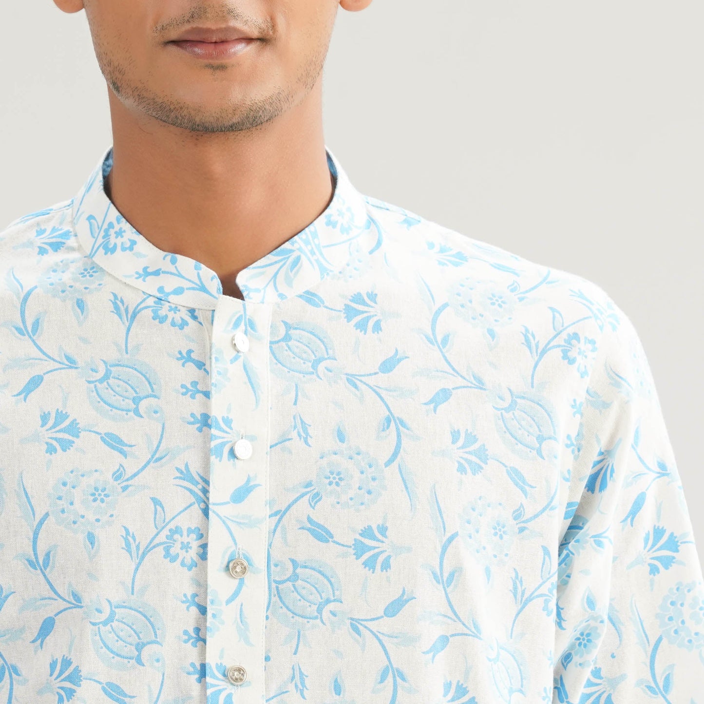Mens White Panjabi