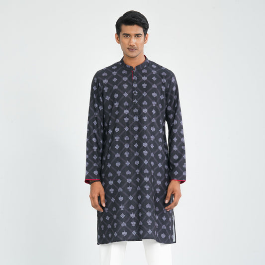 Men’s Blended Fabric Panjabi
