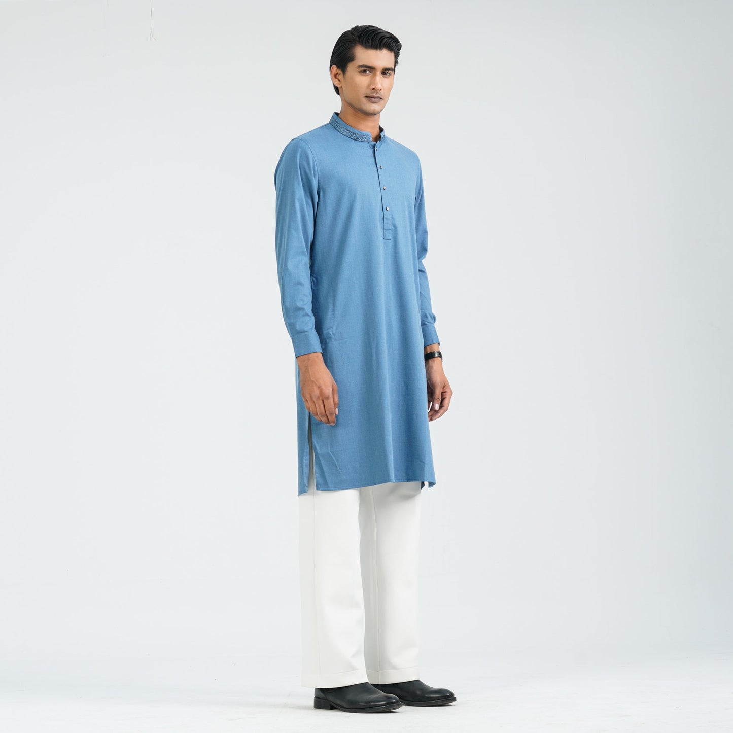 Men’s Suiting Fabric Embroidered Panjabi