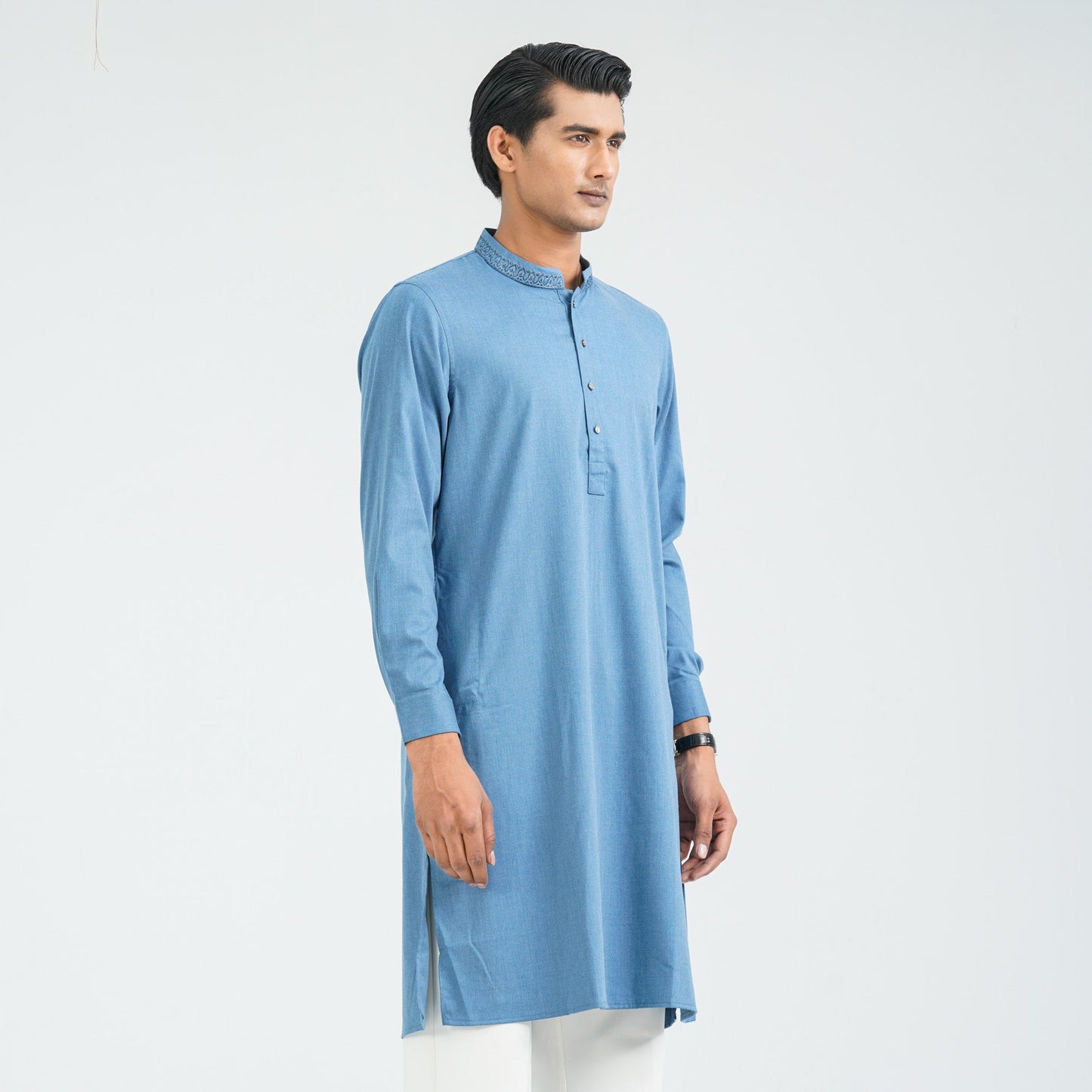Men’s Suiting Fabric Embroidered Panjabi