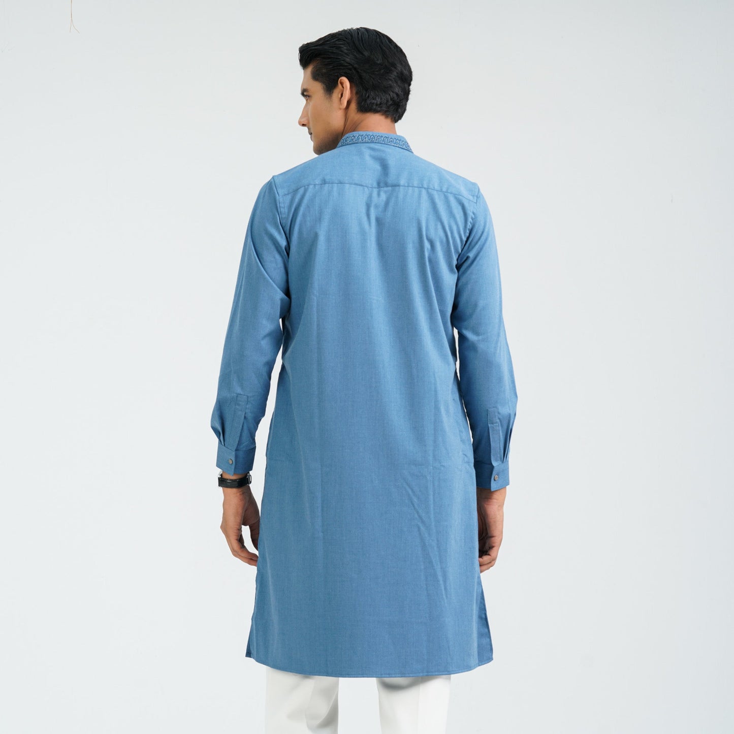 Men’s Suiting Fabric Embroidered Panjabi