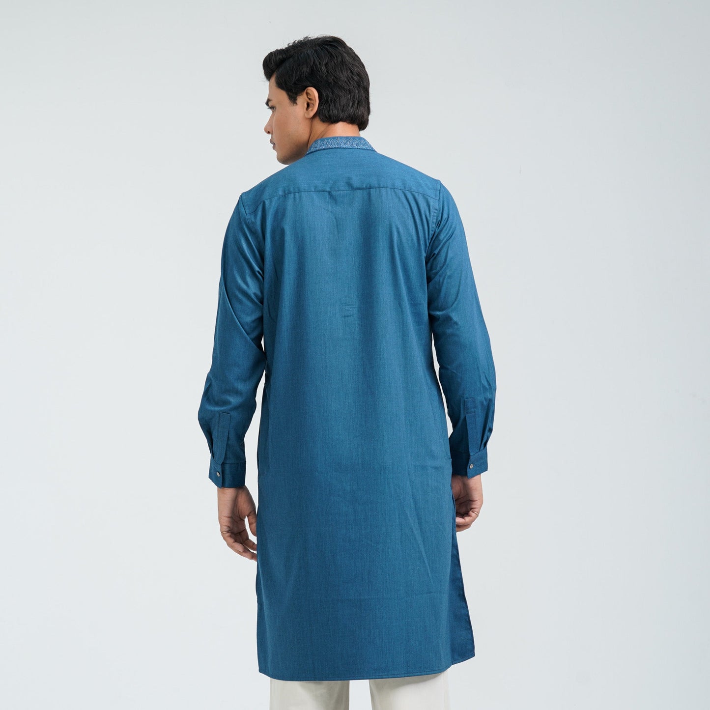 Men’s Suiting Fabric Embroidered Panjabi