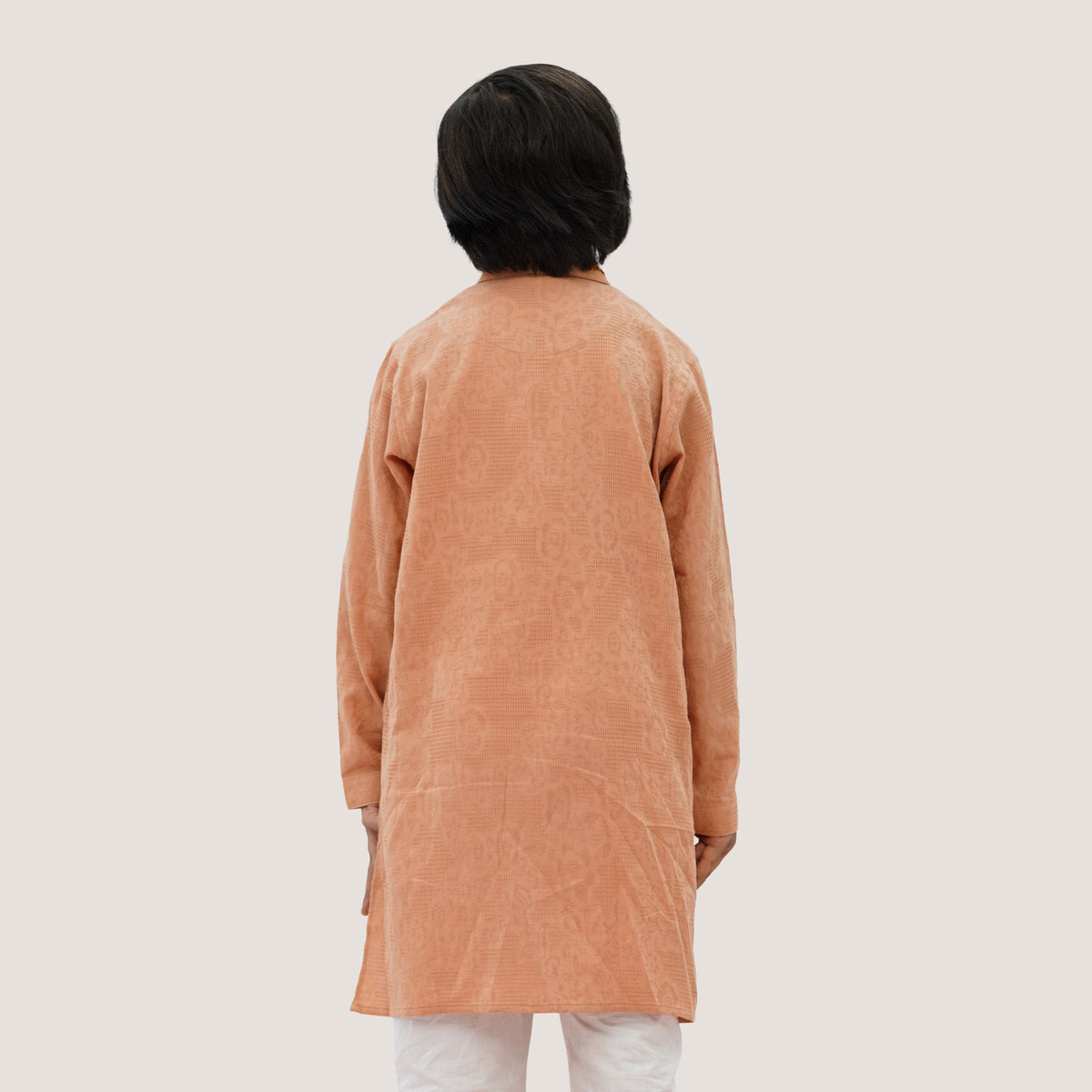 Boys Peach Panjabi