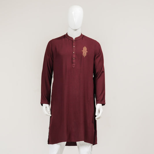 Mens Coffee Karchupi Panjabi