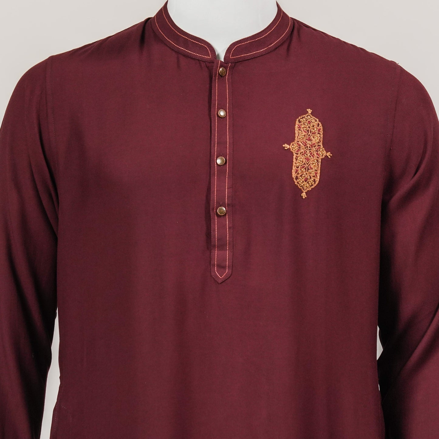 Mens Coffee Karchupi Panjabi