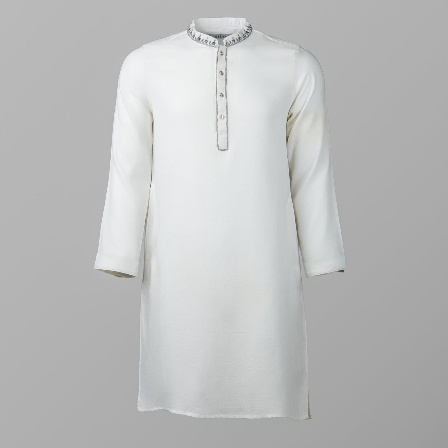 Mens White Karchupi Panjabi