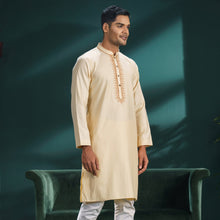 Load image into Gallery viewer, Men’s Beige Karchupi Panjabi
