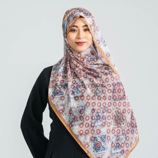 Women’s Blended Silk Digital Printed Scarf
