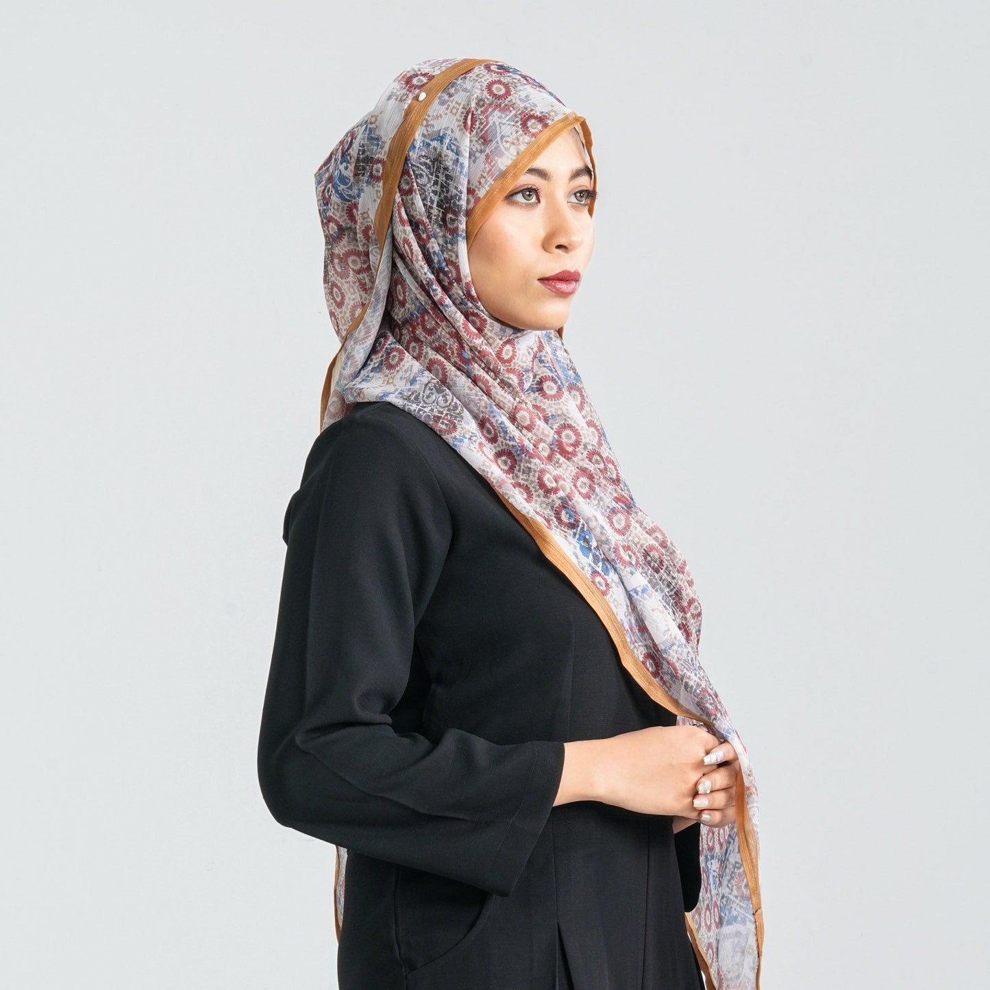 Women’s Blended Silk Digital Printed Scarf