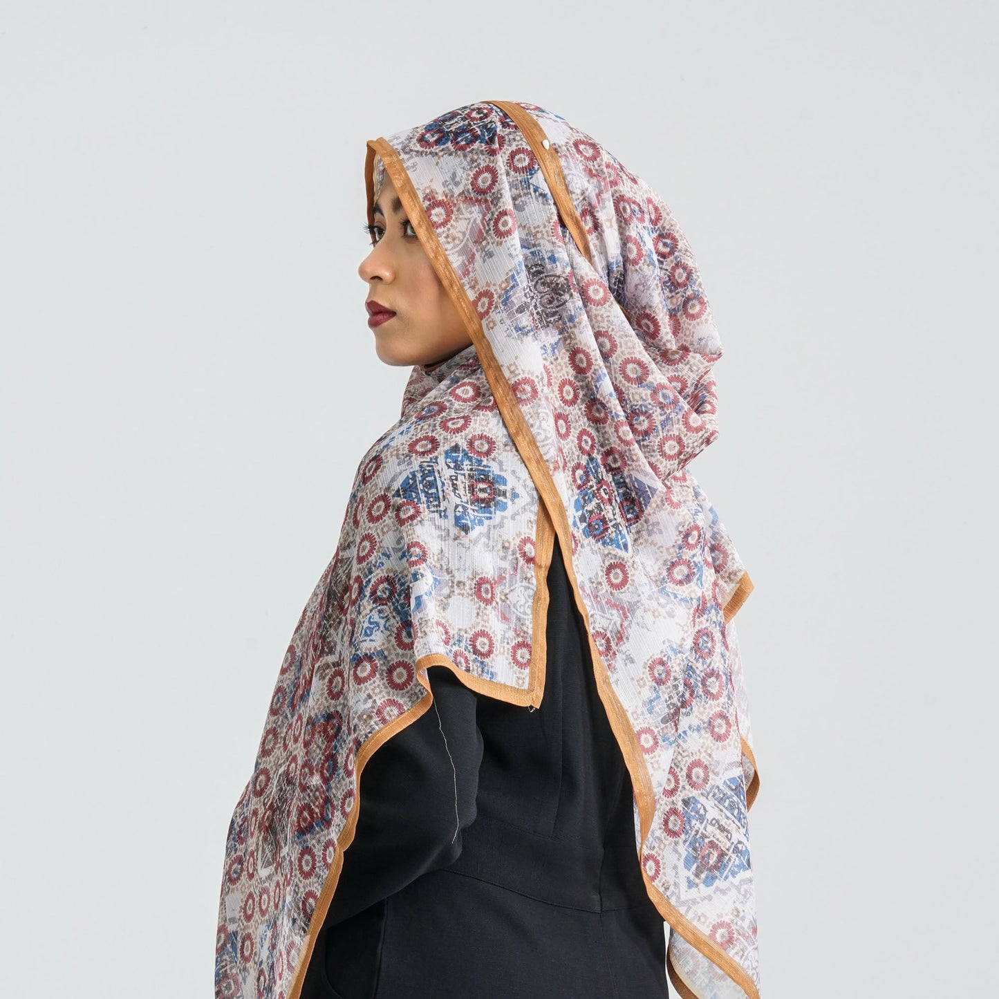 Women’s Blended Silk Digital Printed Scarf