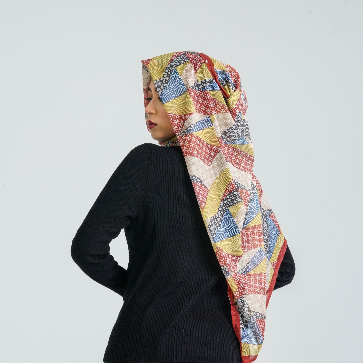 Women’s Blended Silk Digital Printed Scarf