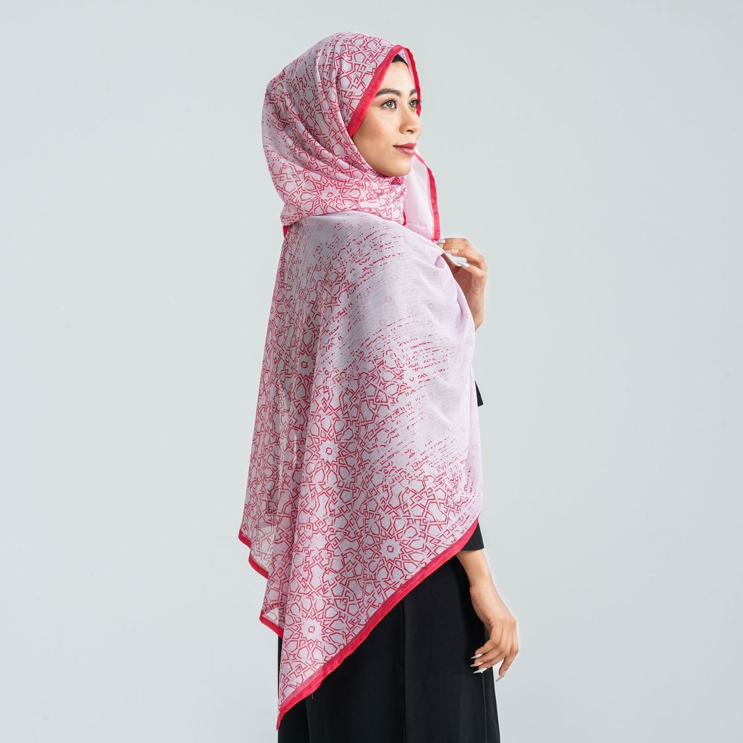 Women’s Blended Silk Digital Printed Scarf